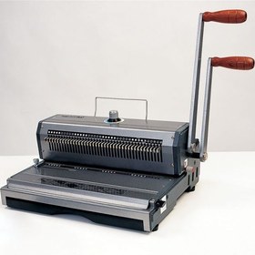 تصویر دستگاه صحافی دوبل مدل 3:1-WireMac سوپربایند Double binding machine model 3:1-WireMac Superbind