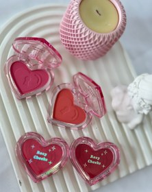 تصویر رژگونه پودری تک رنگ 