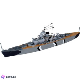 تصویر ماکت کشتی ریول REVELL مدل First Diorama-Bismarck Battle کد 05668 - زمان ارسال 15 تا 20 روز کاری 