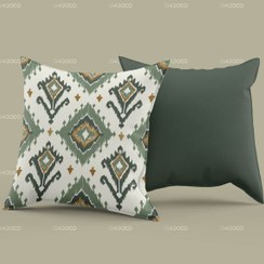 تصویر کوسن مبل سبز ست 4 عددی کد PS123 