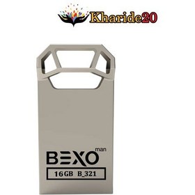 تصویر فلش مموری بکسو مدل B-321 ظرفیت 16 گیگابایت Bexo B-321 Flash Memory 16GB