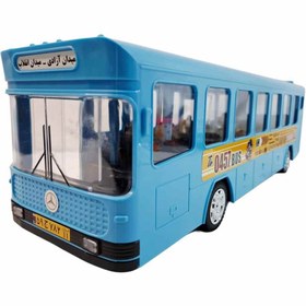 تصویر ماشین بازی مدل اتوبوس نشکن گشت واحد 12 
