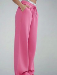 تصویر شلوار جاگر بگ تو کرکی قهوه ای 