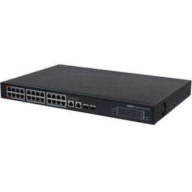 تصویر سوئیچ 24 پورت داهوا PFS3228-24GT-240 v2 Dahua PFS3228-24GT-240 24 Port Ethernet Switch