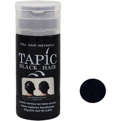 تصویر پودر پرپشت کننده تاپیک black 25g TAPIC 02 