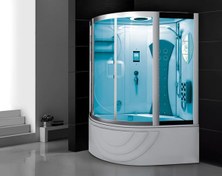 تصویر کابین دوش و سونا بخار زرین آب مدل میامی 