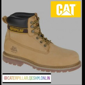 تصویر کفش نیم بوت ایمنی مردانه کاترپیلار مدل Caterpillar Holton S3 Hro Src P708214 