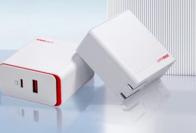 تصویر آداپتور اورجینال 100 واتی وان پلاس SUPERVOOC OnePlus SUPERVOOC 100W Dual Ports Power Adapter