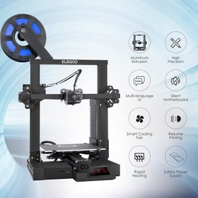 تصویر پرینتر سه بعدی ELEGOO 3D Printer Neptune 2 FDM 3D Printer - ارسال ۲۰ روز کاری 