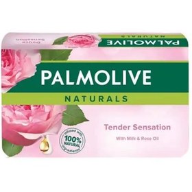 تصویر صابون شستشو پالمولیو Palmolive حاوی عصاره شیر و روغن گل رز 150 گرم بسته 6 عددی 