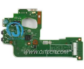 تصویر برد صدا و یو اس بی لپ تاپ Dell Inspiron N5110 15.6" Audio Ethernet USB Port Board 