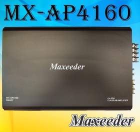 تصویر Maxeeder MX-AP4160 آمپلی فایر 4 کانال مکسیدر 