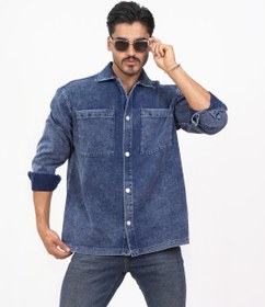 تصویر پیراهن جین کتی 