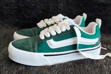 تصویر کفش اسپرت ونس مردانه رنگ سبز - ۴ vans green men 112