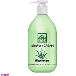 تصویر کرم مرطوب کننده بی ام اس (Bms) مدل Aloe vera حجم 300 میلی‌ لیتر 