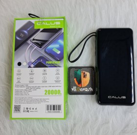 تصویر پاوربانک کالوس مدل p-266 ظرفیت 20000 میلی امپر ساعت Calus powerbank_ P-266