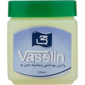 تصویر وازلین بهداشتی ویتامینه معطر جی 120 میلی لیتر 