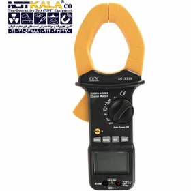 تصویر مولتی متر کلمپی سی ای ام مدل DT-3316 CEM DT-3316 Clamp Meter