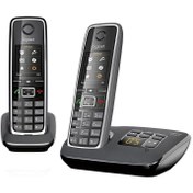 تصویر گوشی تلفن بی سیم گیگاست مدل C530A Duo ا Gigaset C530A Duo Wireless Phone Gigaset C530A Duo Wireless Phone