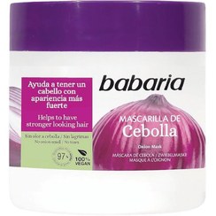 تصویر ماسک موی پیاز باباریا Babaria Onion Hair Mask for Unisex 13.5oz Mask