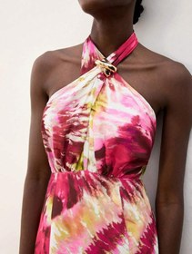 تصویر پیراهن ساحلی آبرنگی 