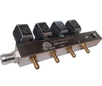 تصویر ریل سوخت ساینا دوگانه سوز 