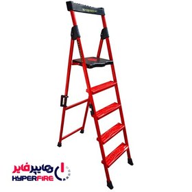 تصویر نردبان 5 پله ماندگار مدل مروارید The 5-step long-lasting pearl model ladder