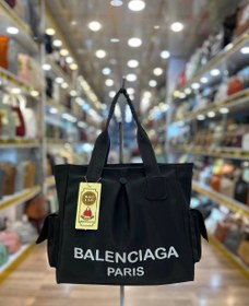 تصویر کیف دستی زنانه/دخترانه طرح بالنسیاگا جنس نانسی با رنگبندی جذاب و شیک Wome's bag