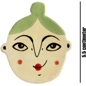 تصویر مگنت سرامیکی مدل دختر SE 59 