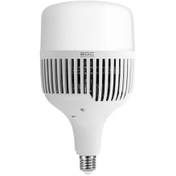 تصویر لامپ ال ای دی استوانه ای تی 160 220 ولت ‏ E27 ‏ 100 وات سفید مهتابی ای دی سی EDC 