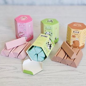 تصویر پاک کن های مکعبی - صورتی 