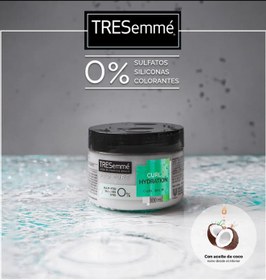 تصویر ماسک مو ترزمه TRESEMME موهای فر بدون سولفات حجم 300 میل 