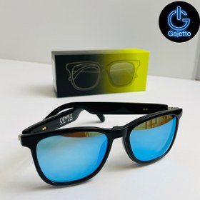 تصویر عینک هوشمند مجهز به هوش مصنوعی مدل GS-05 - آبی Smart glasses with AI model GS-05