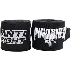 تصویر anti fight 5 متر باند بوکس Punisher مشکی 