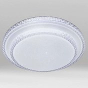 تصویر چراغ سقفی کریستال آلما ۱۰۰وات ریموت دار کد۸۰۱ 