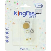 تصویر فلش 64 گیگابایت فانتزی طرح آدم فضایی کینگ فست KING FAST فلش-64-گیگابایت-فانتزی-طرح-آدم-فضایی-کین