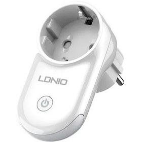 تصویر تبدیل برق هوشمند Ldnio SEW1058 Ldnio SEW1058 WiFi Smart Power Plug