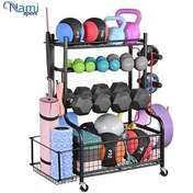 تصویر رک دمبل و اکسسوری kv086 Dumbbell rack and kv086 accessories