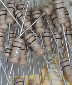 تصویر مقاومت کربنی 1 وات - 220 اهم RESISTOR 1W