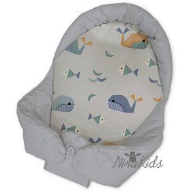 تصویر آغوشی طرح ماهی پترنی 