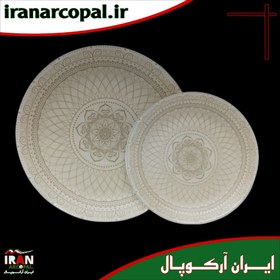 تصویر سرویس غذاخوری 26 پارچه آرکوپال (۶ نفره) آذر دخت کرم iropal 26 Pcs