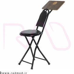 تصویر صندلی نماز تاشو پالس ویژن رنگ سفید 