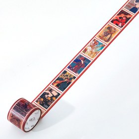 تصویر واشی طرح تمبر 