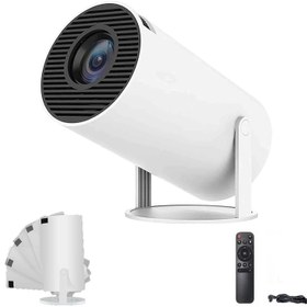 تصویر ویدئو پروژکتور استوانه‌ای Full HD مدل HY300 | اورجینال وارداتی دبی CYLINDRICAL FULL HD PROJECTOR HY300 | Original Dubai Import