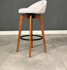 تصویر صندلی اپنی ۱۱۵ کرم روشن شرکت هرواک 