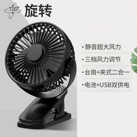 تصویر پنکه گیره‌ای مدل JH-006 