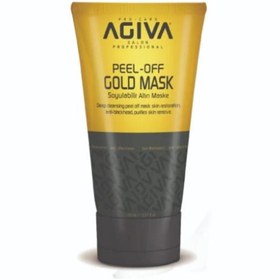 تصویر ماسک صورت اورجینال برند Agiva مدل Soyulabilir Gold Maske 150 ml کد 6909490 