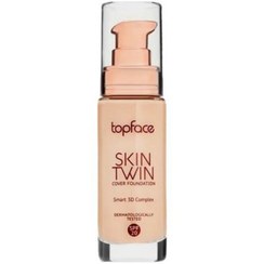 تصویر کرم پودر تاپ فیس مدل Skin Twin ۳۲ میلی لیتر و SPF20
