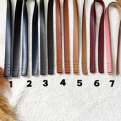 تصویر بند کیف چرمی دوختی ۷۰ سانتی ساده - 4 