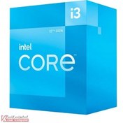 تصویر پردازنده اینتل مدل Core i3 12100 Intel Core i3 12100